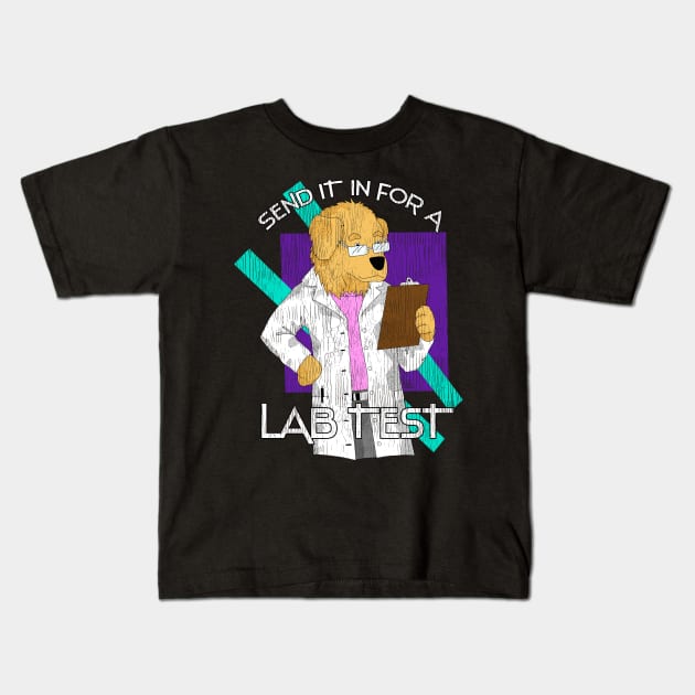 Lab Test Kids T-Shirt by Defeated Tees